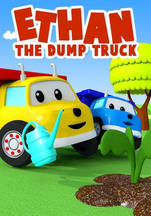 Ethan the Dump Truck backdrop