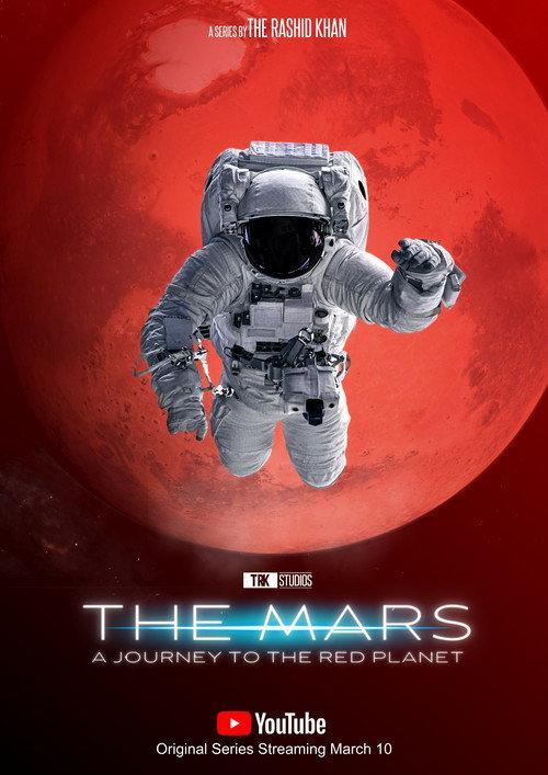 The Mars backdrop