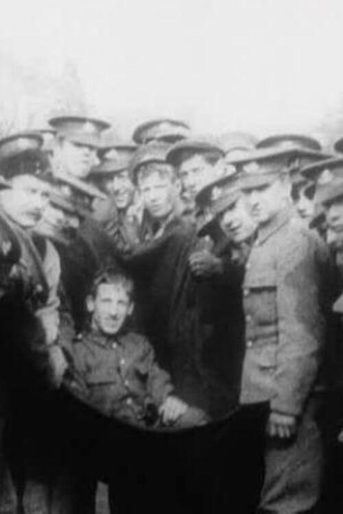 Cheshire Territorials at Abergaveny backdrop