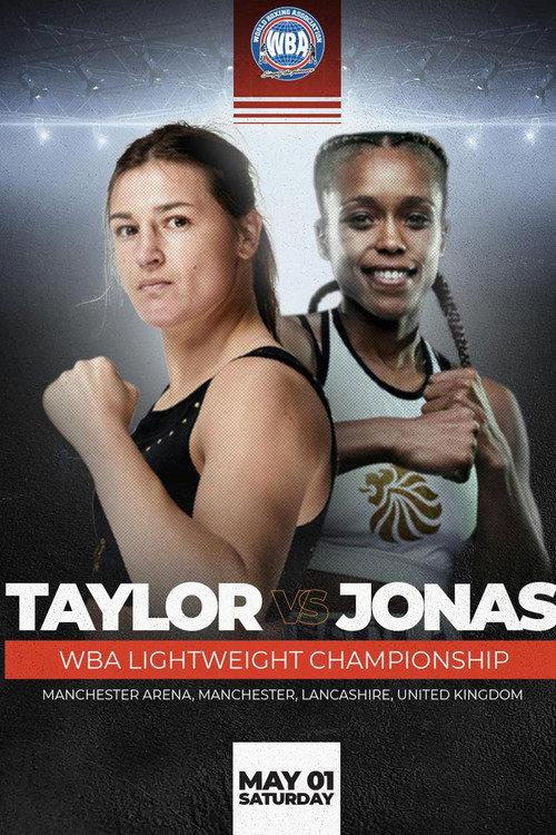 Katie Taylor vs. Natasha Jonas backdrop