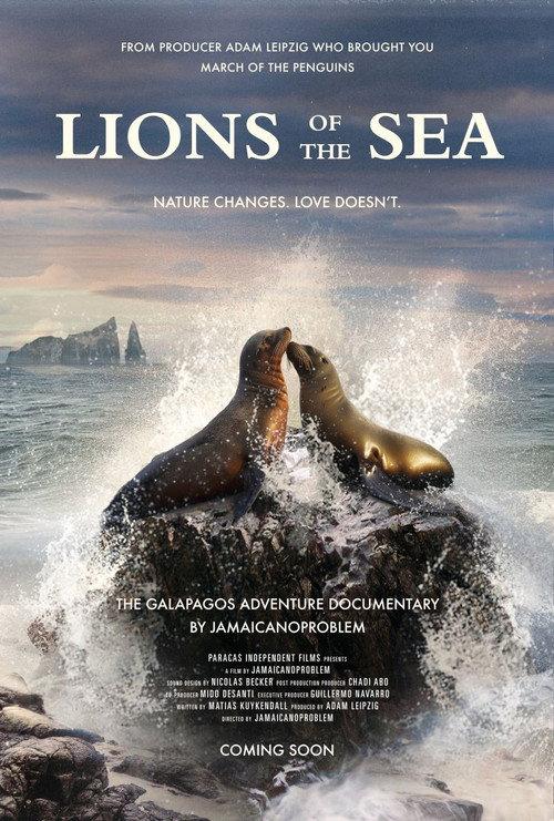 Lions of the Sea backdrop