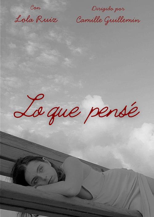 Lo que pensé backdrop