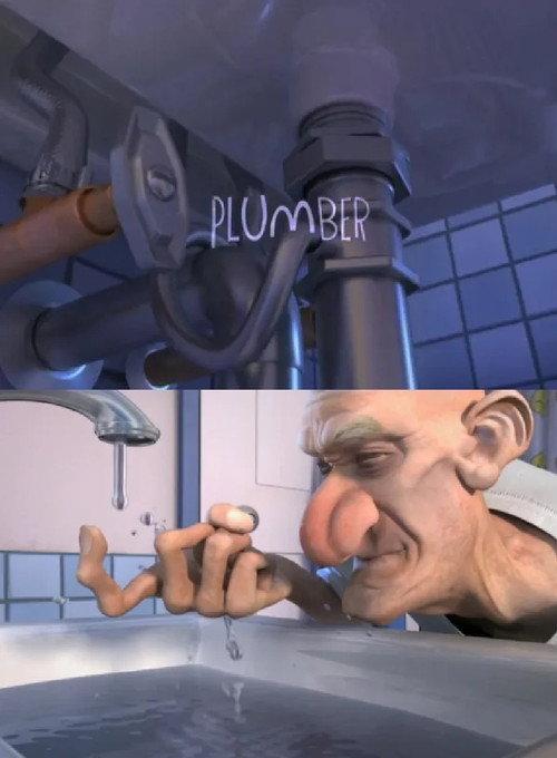 Plumber backdrop