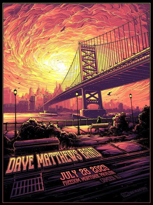 Dave Matthews Band: Freedom Mortgage Pavilion - July 26, 2025 backdrop