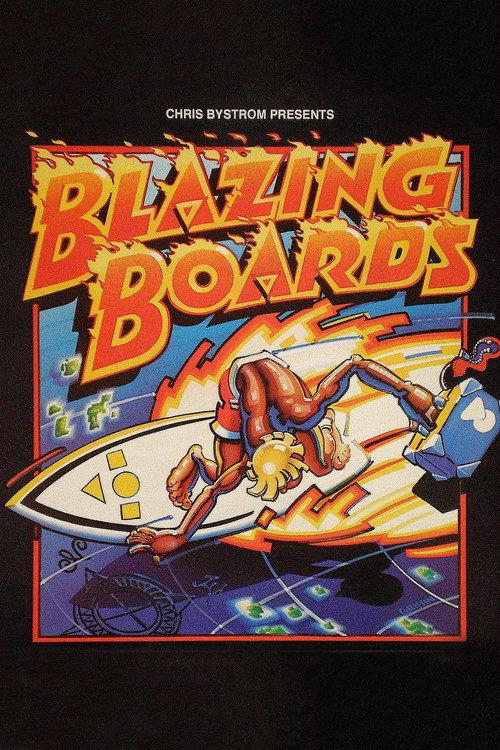 Blazing Boards backdrop