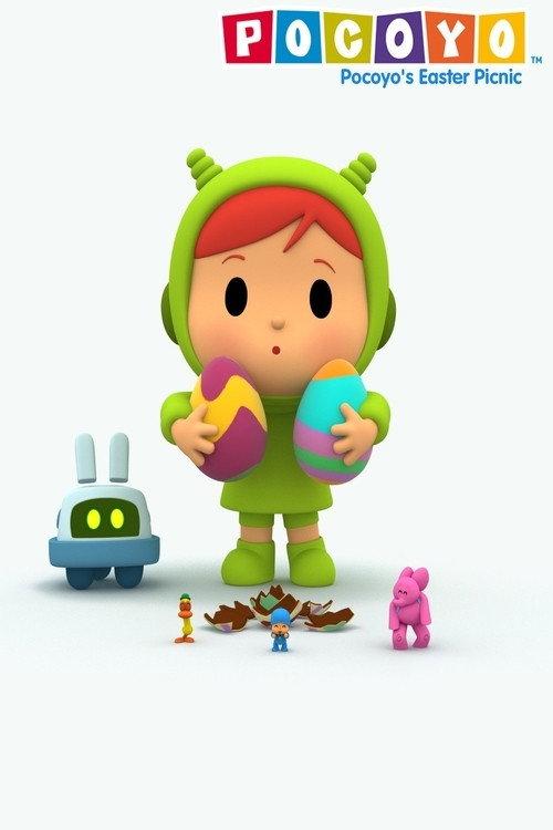 Pocoyo's Easter Picnic backdrop
