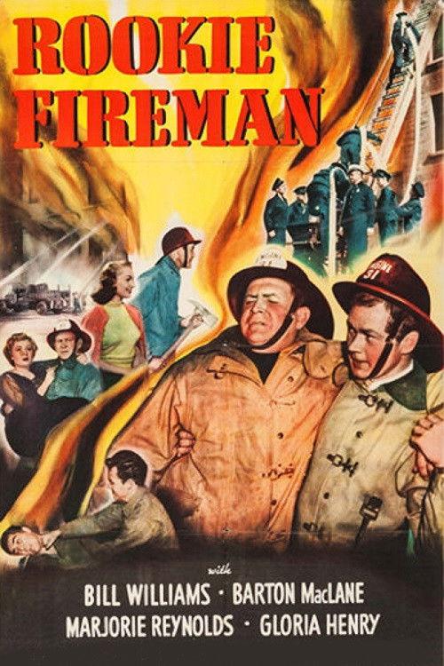 Rookie Fireman backdrop