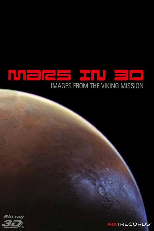 Mars in 3D backdrop