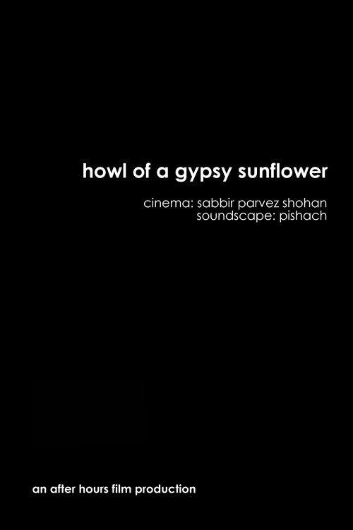 Howl of a Gypsy Sunflower backdrop