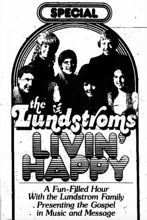 The Lundstroms Livin' Happy backdrop