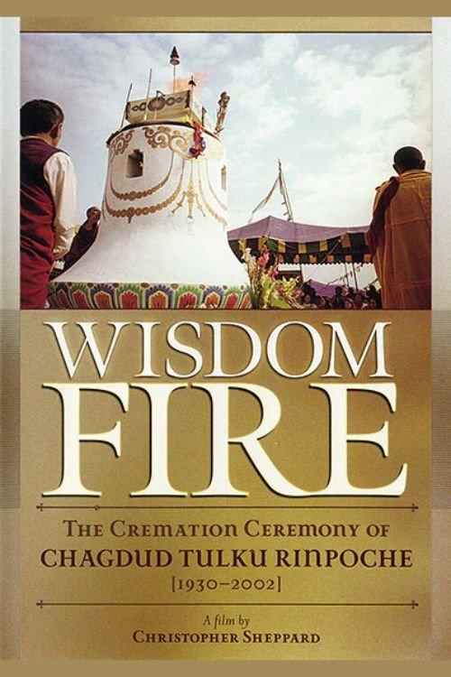 Wisdom Fire - Chagdud Tulku Rinpoche's Cremation backdrop