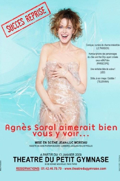 Agnès Soral - Agnès Soral aimerait bien vous y voir backdrop