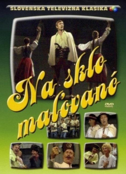 Na skle maľované backdrop