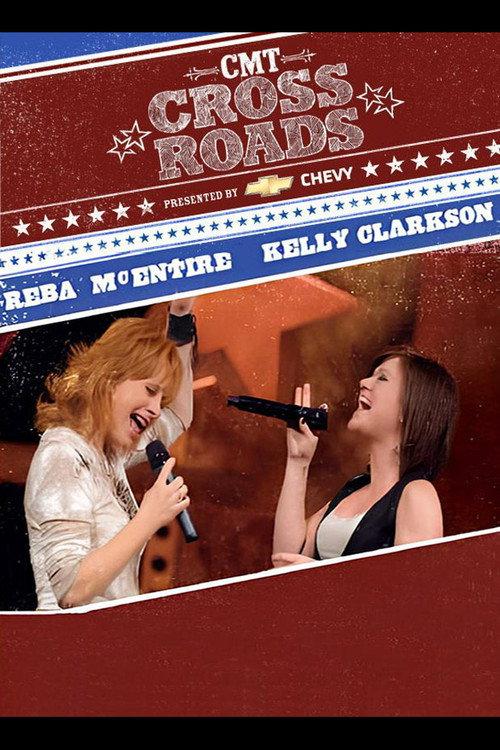 Reba McEntire and Kelly Clarkson: CMT Crossroads backdrop