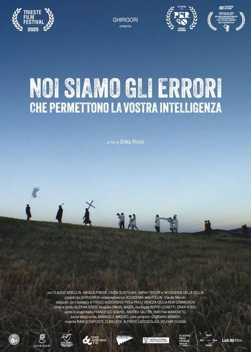 Noi siamo gli errori che permettono la vostra intelligenza backdrop