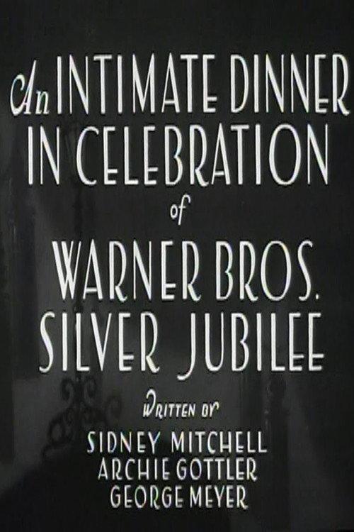 An Intimate Dinner in Celebration of Warner Bros. Silver Jubilee backdrop