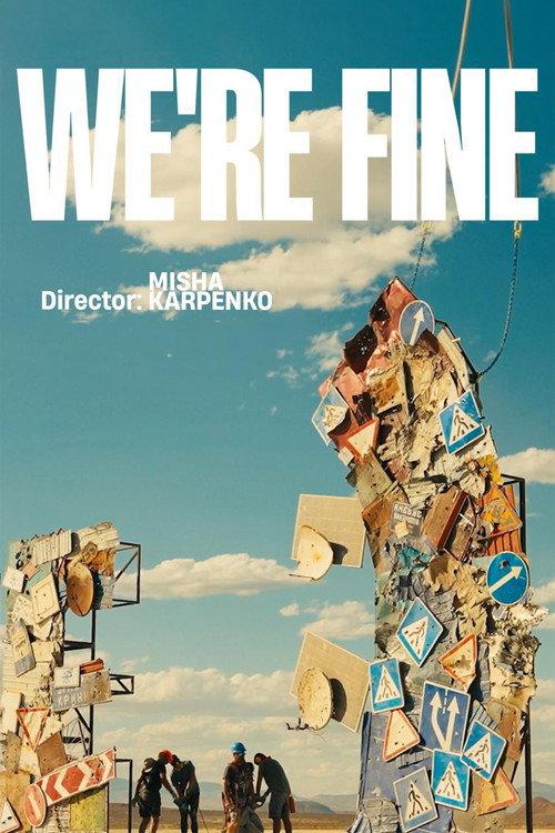We're Fine backdrop