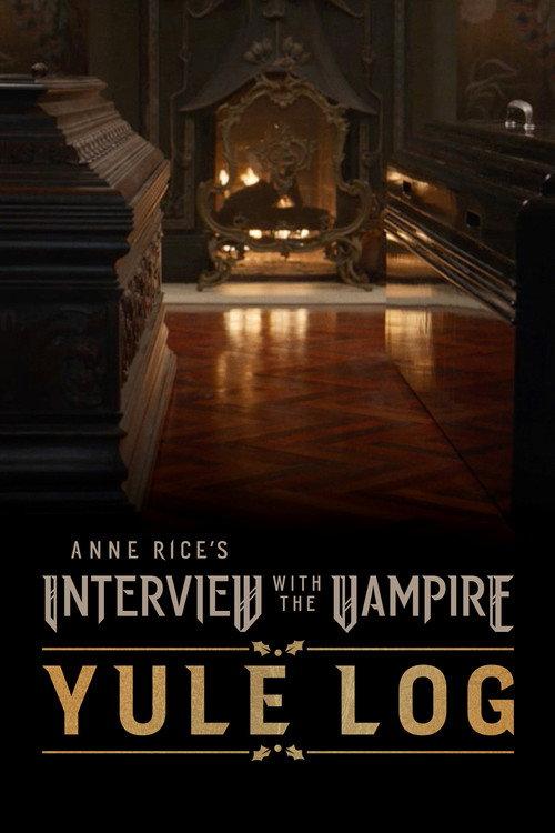 Interview with the Vampire Yule Log backdrop