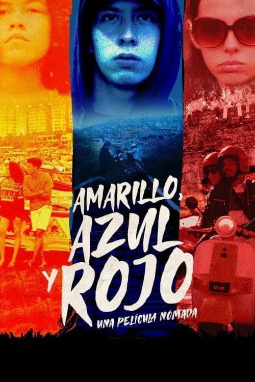 Amarillo, Azul y Rojo backdrop