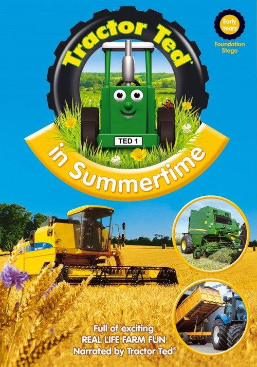 Tractor Ted in Summertime backdrop