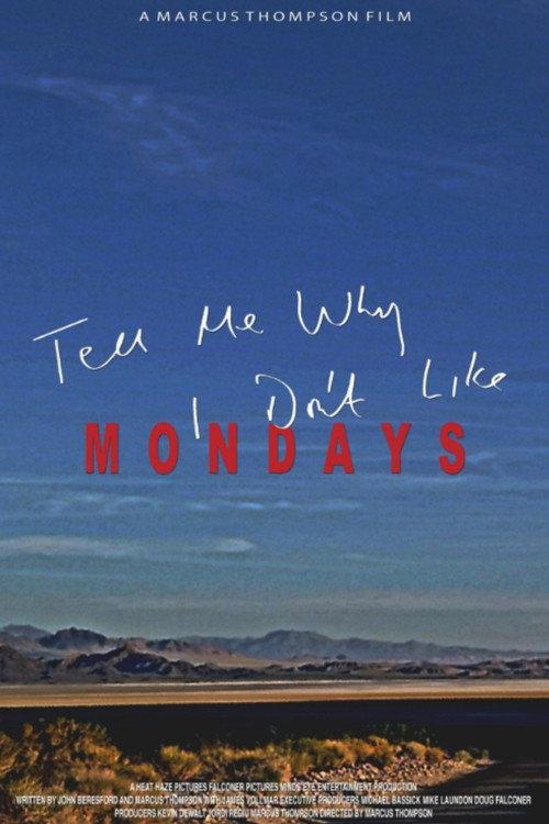 Tell Me Why I Don't Like Mondays backdrop