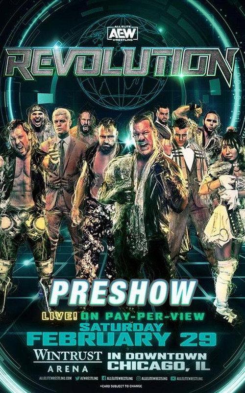 AEW Revolution 2020: The Buy In backdrop