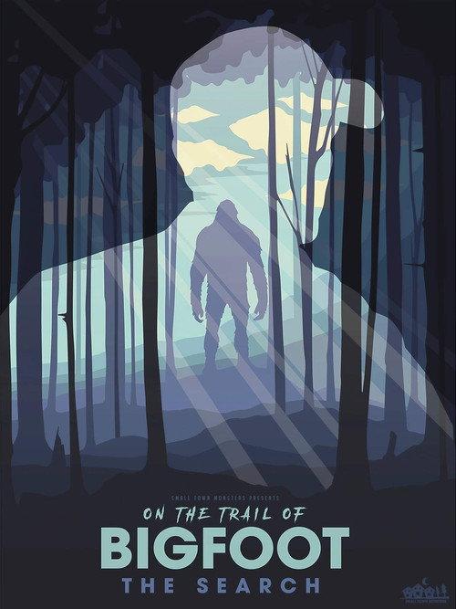 On the Trail of... Bigfoot backdrop
