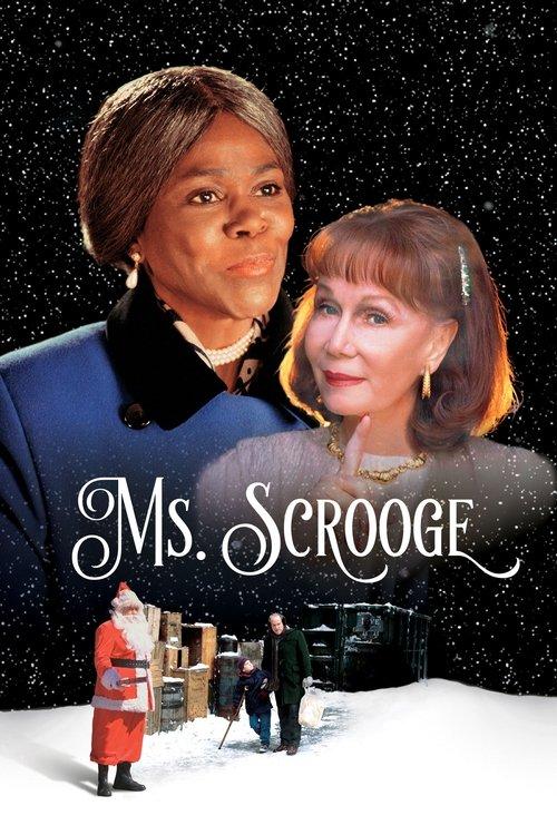 Ms. Scrooge backdrop