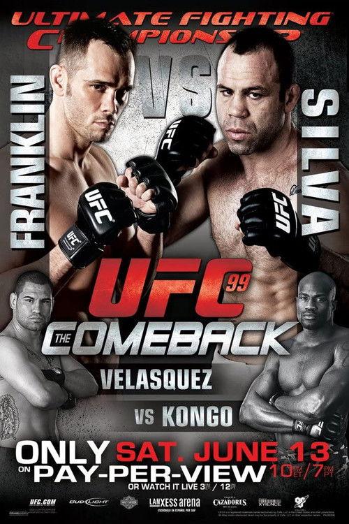 UFC 99: The Comeback backdrop