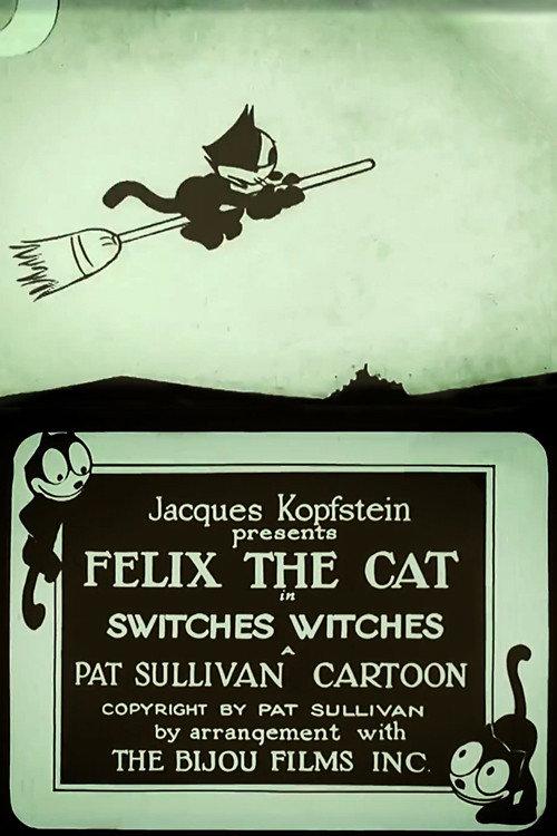 Felix the Cat Switches Witches backdrop