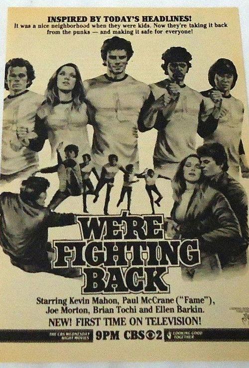 We're Fighting Back backdrop