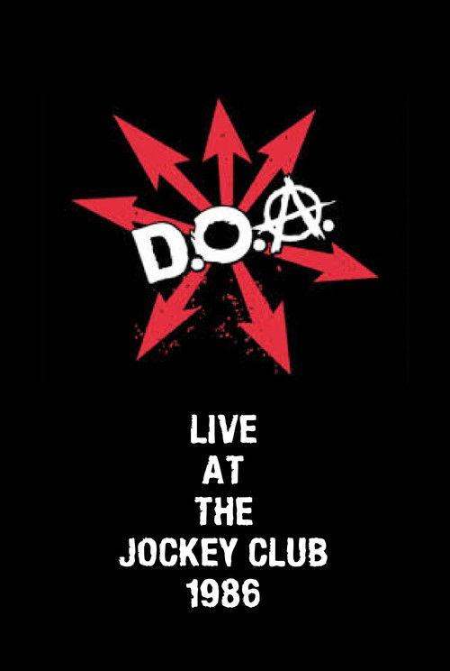 D.O.A. Live at The Jockey Club backdrop
