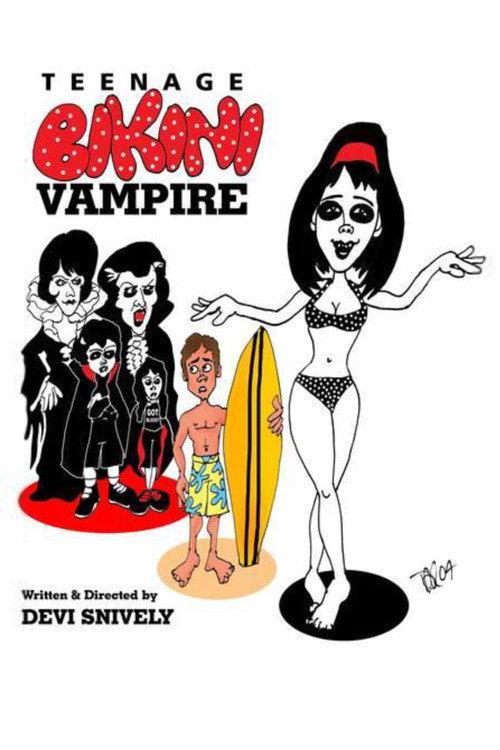 Teenage Bikini Vampire backdrop