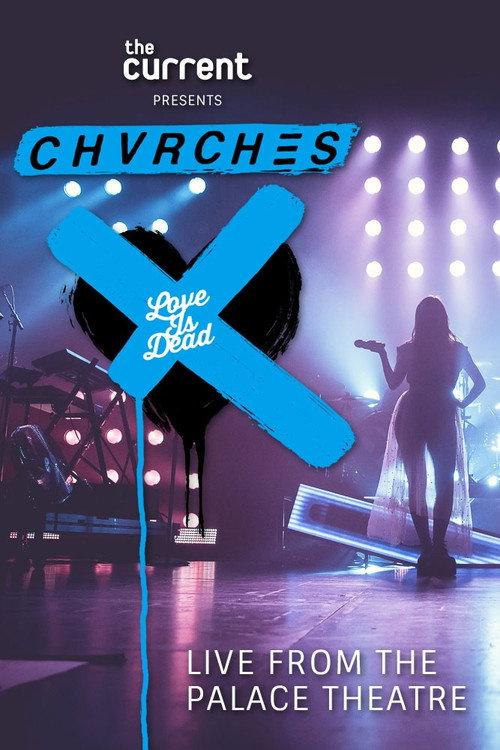CHVRCHES - Love Is Dead Tour Live backdrop