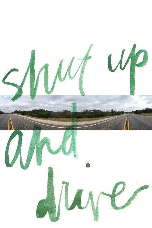 Shut Up and Drive backdrop