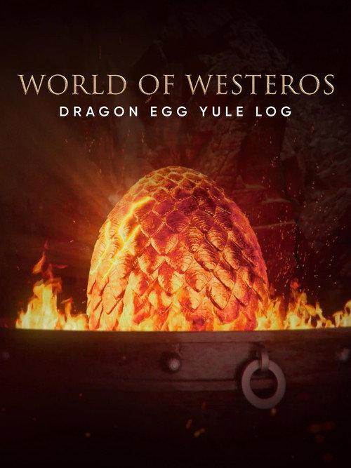 WORLD OF WESTEROS Dragon Egg Yule Log backdrop