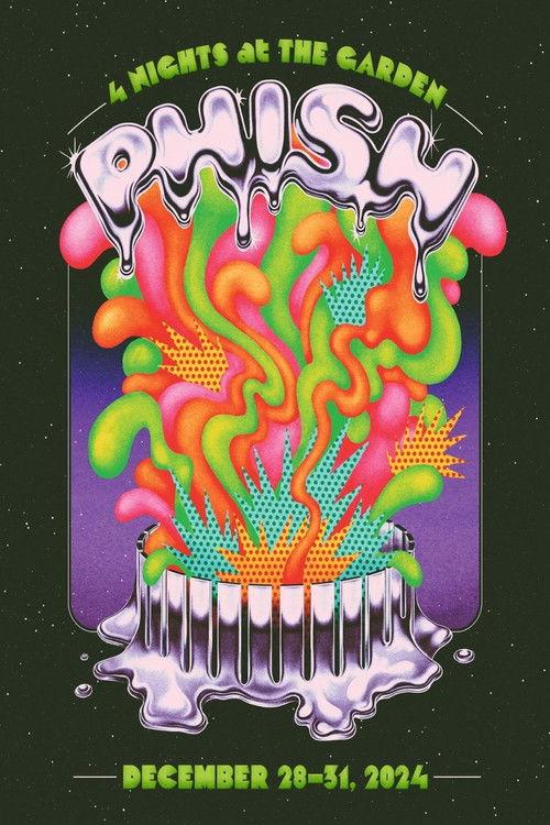 Phish 2024-12-31 Madison Square Garden, New York, NY backdrop
