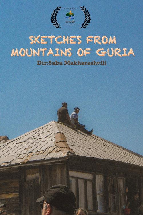 Sketches from Mountains of Guria backdrop