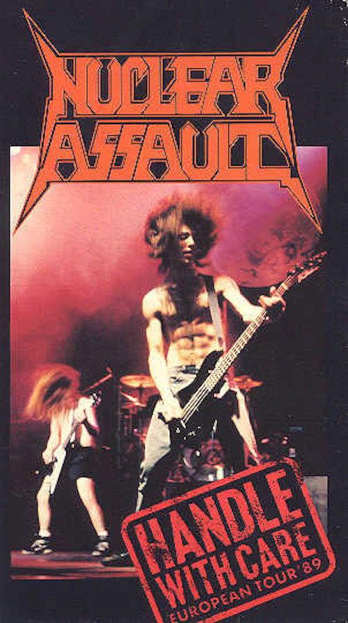 Nuclear Assault: Handle With Care - European Tour '89 backdrop