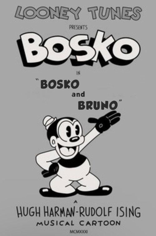Bosko and Bruno backdrop