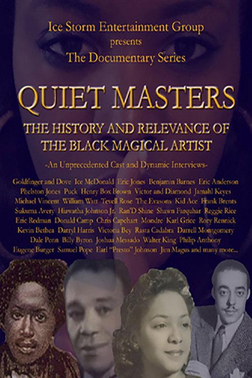 Quiet Masters - The History and Relevance of the Black Magical Artist backdrop