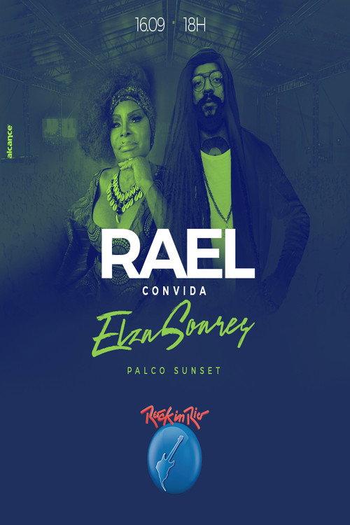 Rael convida Elza Soares - Rock in Rio 2017 backdrop