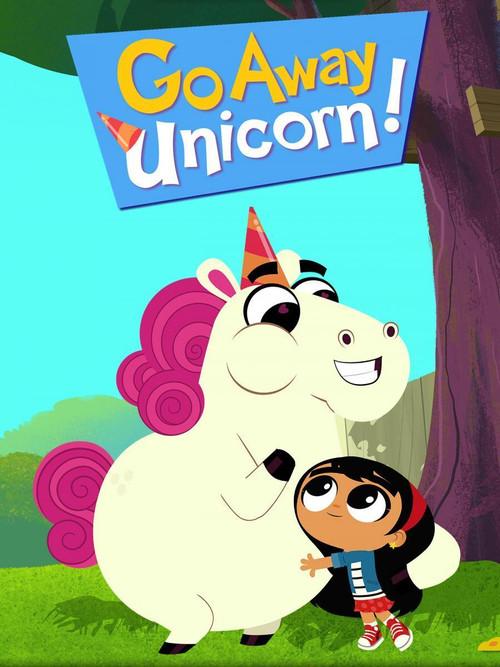 Go Away, Unicorn! backdrop