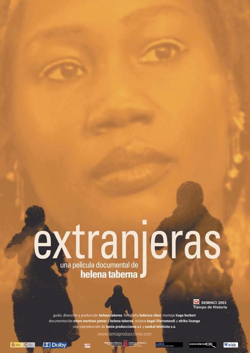 Extranjeras backdrop