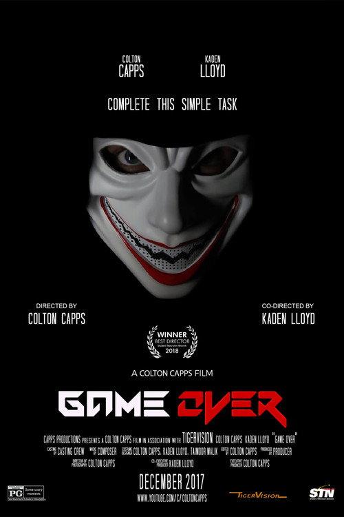 Game Over backdrop