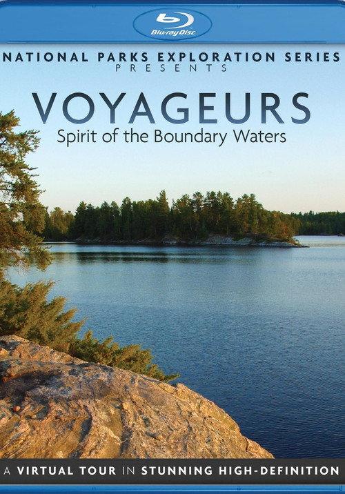 National Parks Exploration Series - Voyageurs Spirit of the boundary Waters backdrop