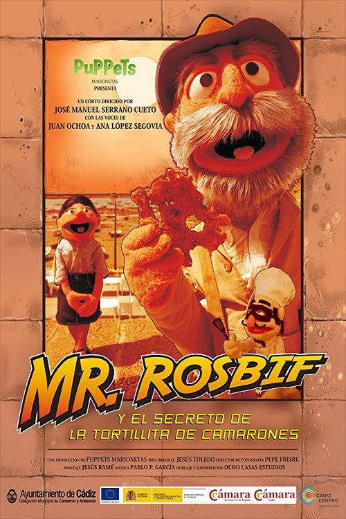 Mr. Rosbif y el secreto de la tortillita de camarones backdrop