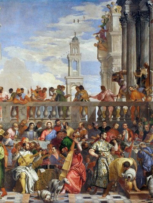 The Wedding at Cana backdrop