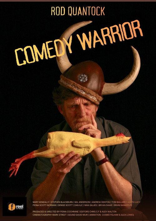 Rod Quantock Comedy Warrior backdrop