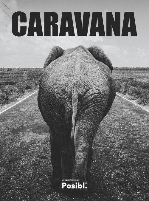 Caravan backdrop